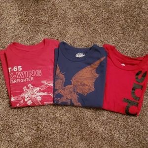 3 - Boys short sleeve shirts